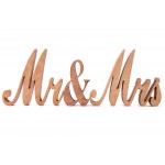 Надпис MR & MRS